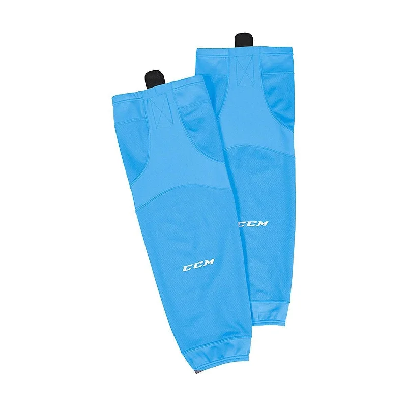 sock durability ankle -  CCM Quicklite 6000 Sky Blue Hockey Socks