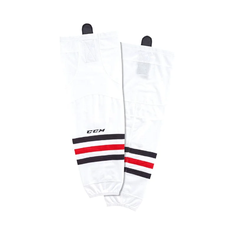 sock deals crew -  Chicago Blackhawks Away CCM Quicklite 8000 Hockey Socks