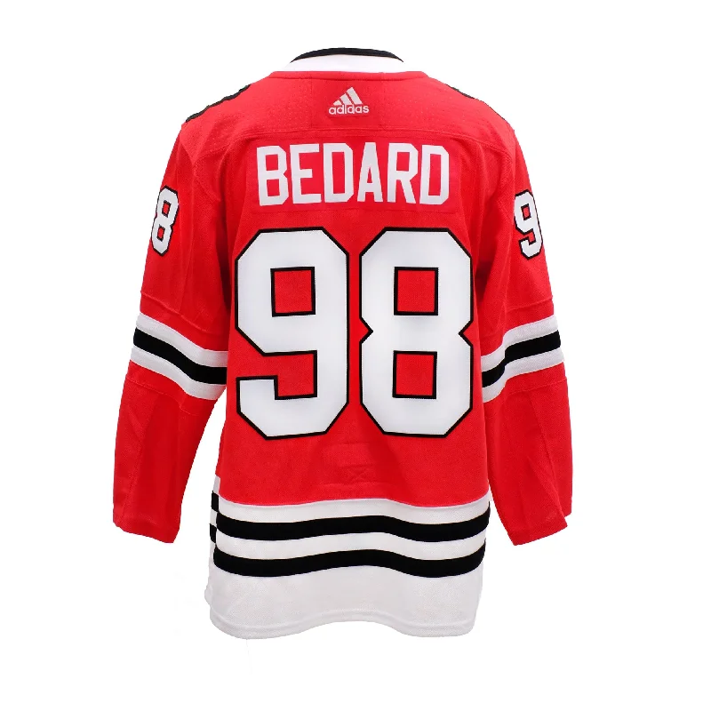 sock packaging crew -  Chicago Blackhawks Home Adidas Authentic Senior Jersey - Connor Bedard