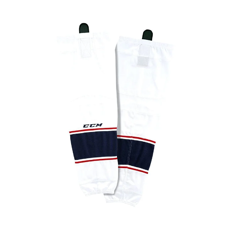 sock comfort ankle -  Columbus Blue Jackets Away CCM Quicklite 8000 Hockey Socks