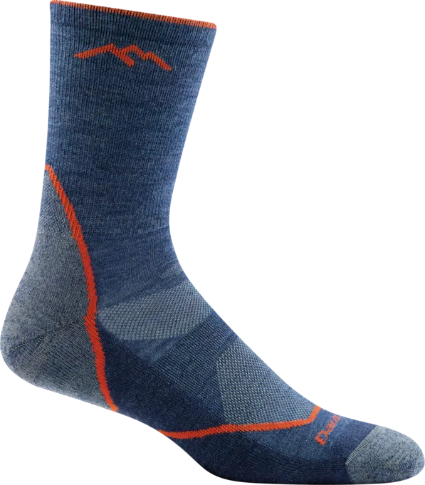 sock prices compression -  Darn Tough 1972 Men's Light Hiker Micro Crew Lightweight Hiking Sock - Denim