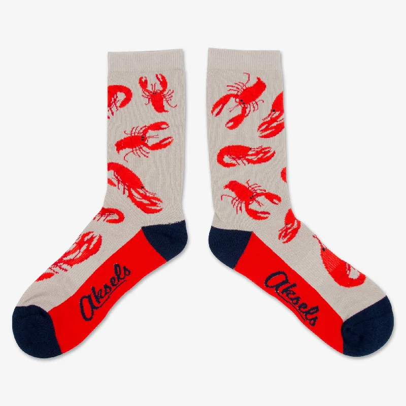 sock pairs knee -  Crawfish Socks