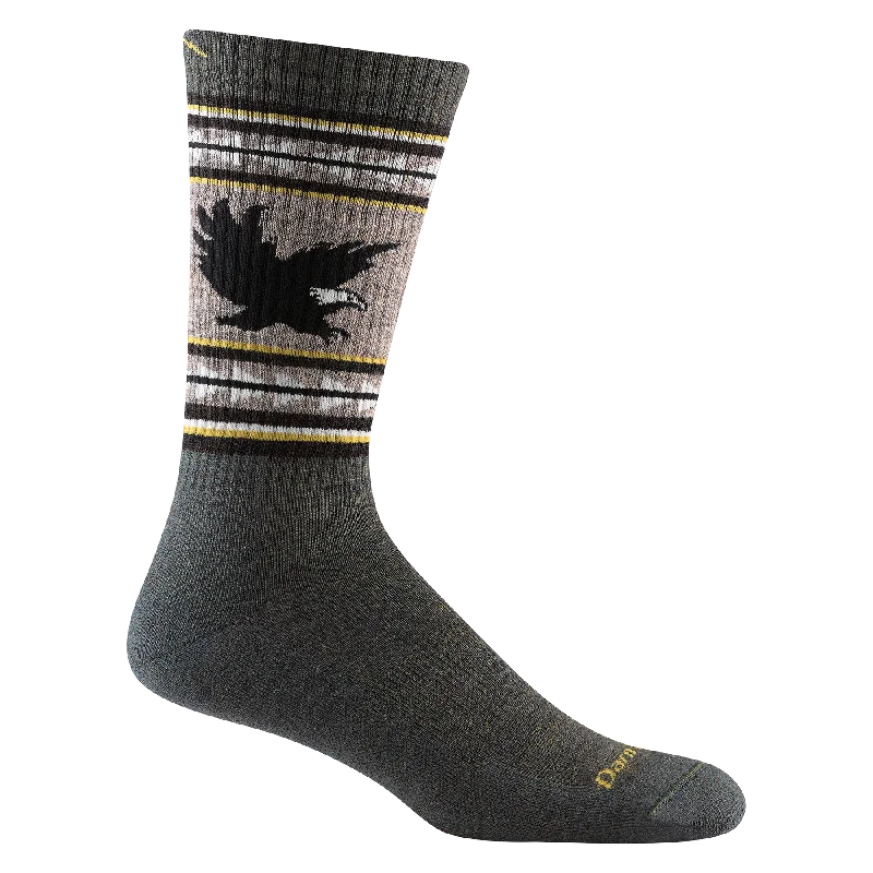 sock designs compression -  Darn Tough 1980 Men's VanGrizzle Boot Hiking Socks - Forest