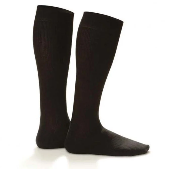 sock trends compression -  Dr. Comfort Men's Micro-Nylon Knee High Dress Socks - 20-30 mmHg