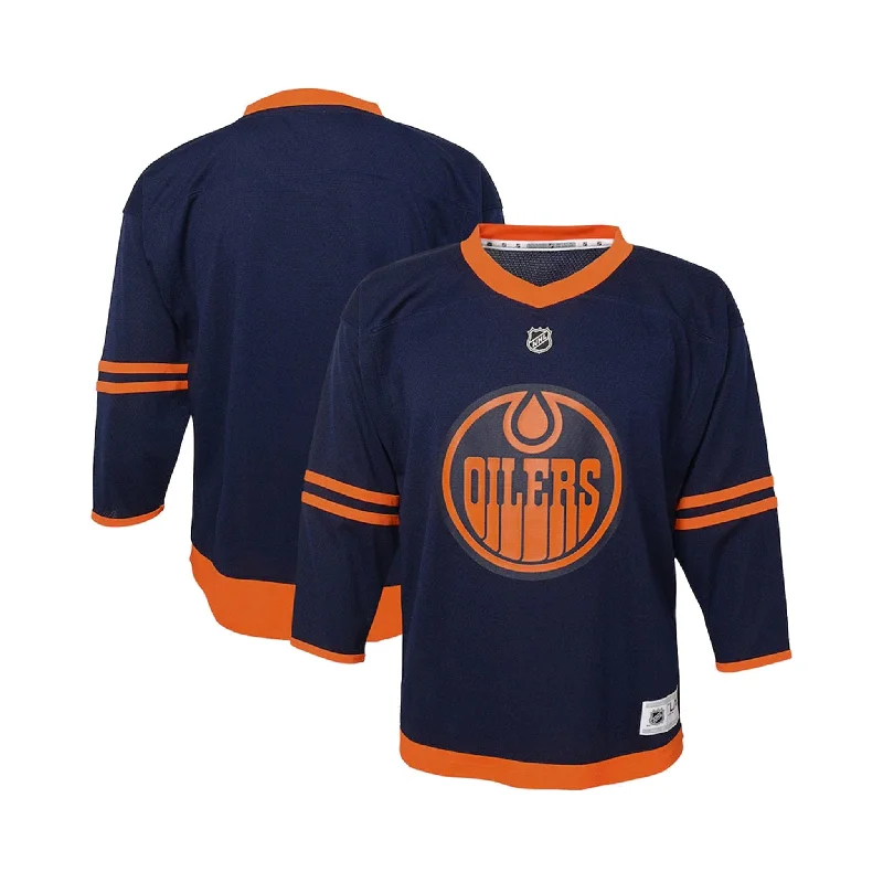 sock designs ankle -  Edmonton Oilers Alternate Outer Stuff Replica Junior Jersey