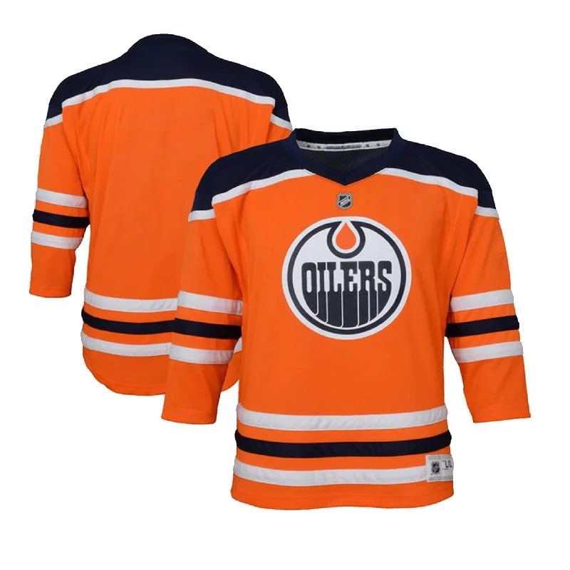 sock variety crew -  Edmonton Oilers Home Outer Stuff Replica Youth Jersey