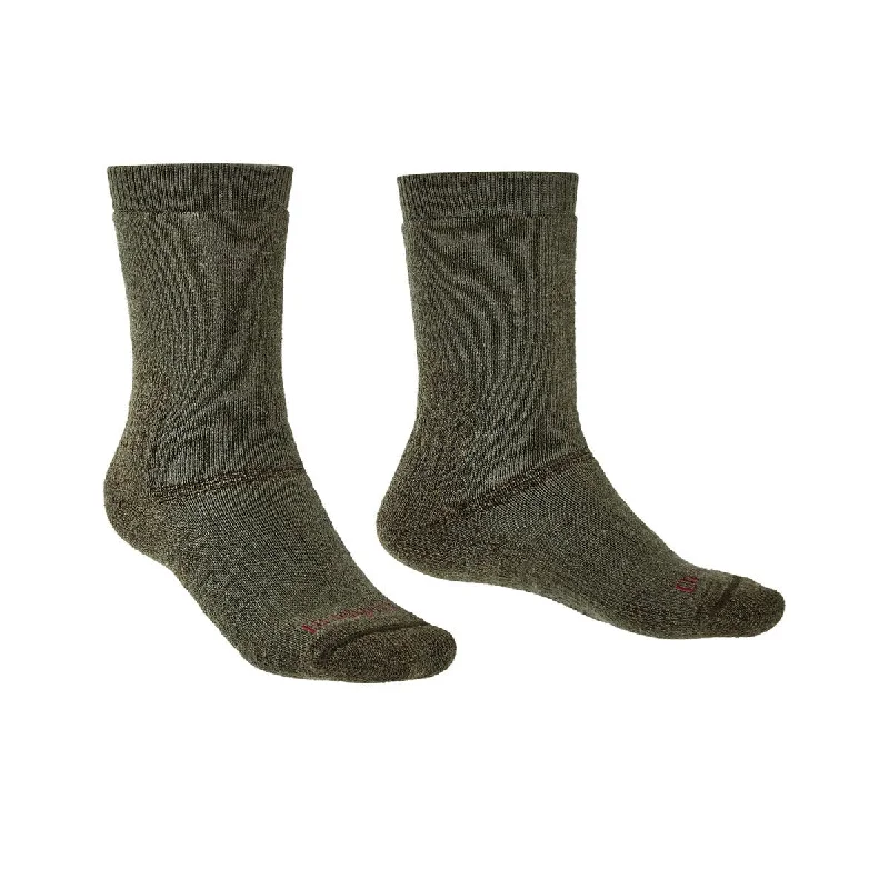 sock patterns knee -  Heavyweight Merino Performance - Olive