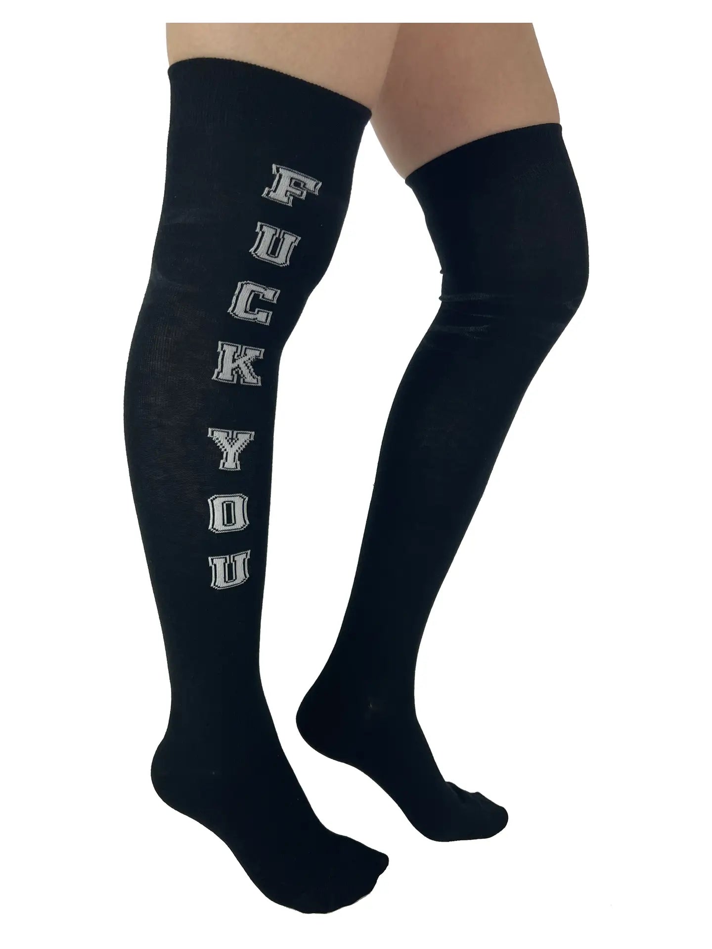 sock deals compression -  F... You Over the Knee Socks