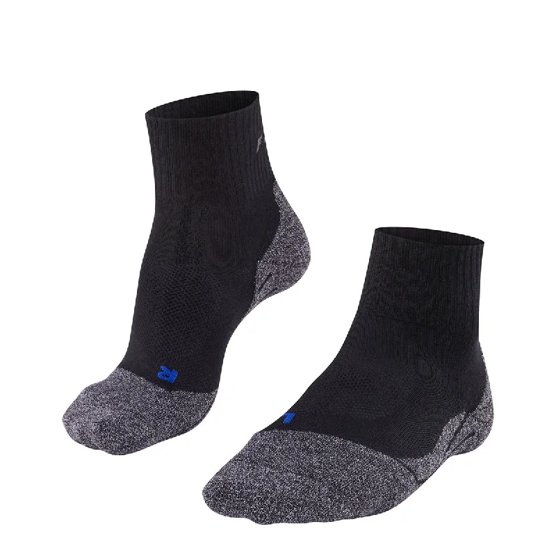 sock patterns ankle -  TK2 Explore Cool Short Trekking Socks - Black Mix