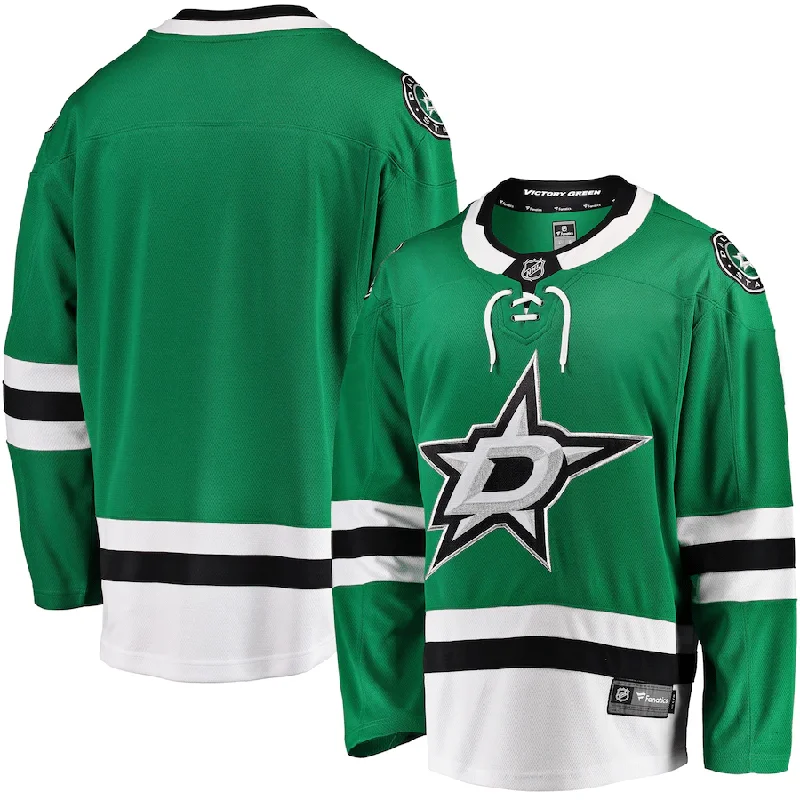 sock packs knee -  Fanatics Breakaway Senior Home Jersey - Dallas Stars