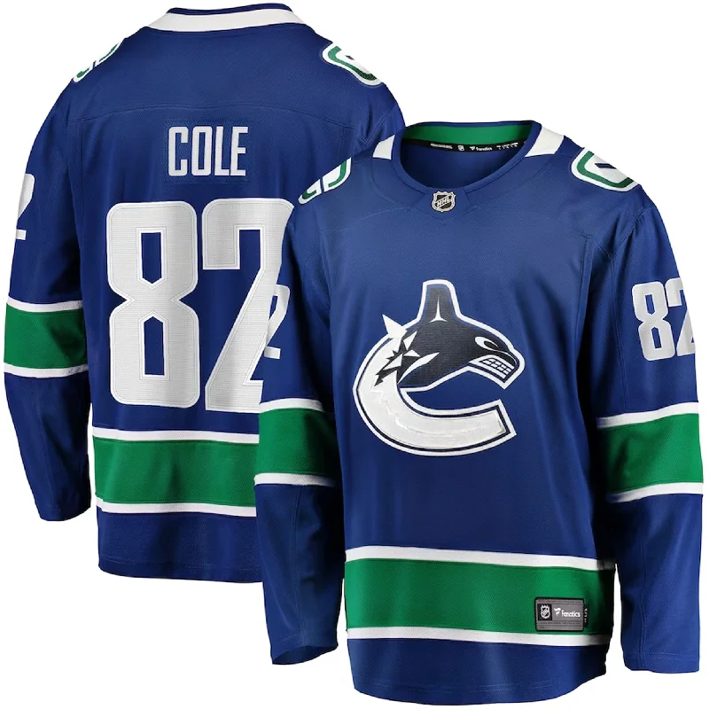 sock singles crew -  Fanatics Breakaway Senior Home Jersey - Vancouver Canucks Ian Cole