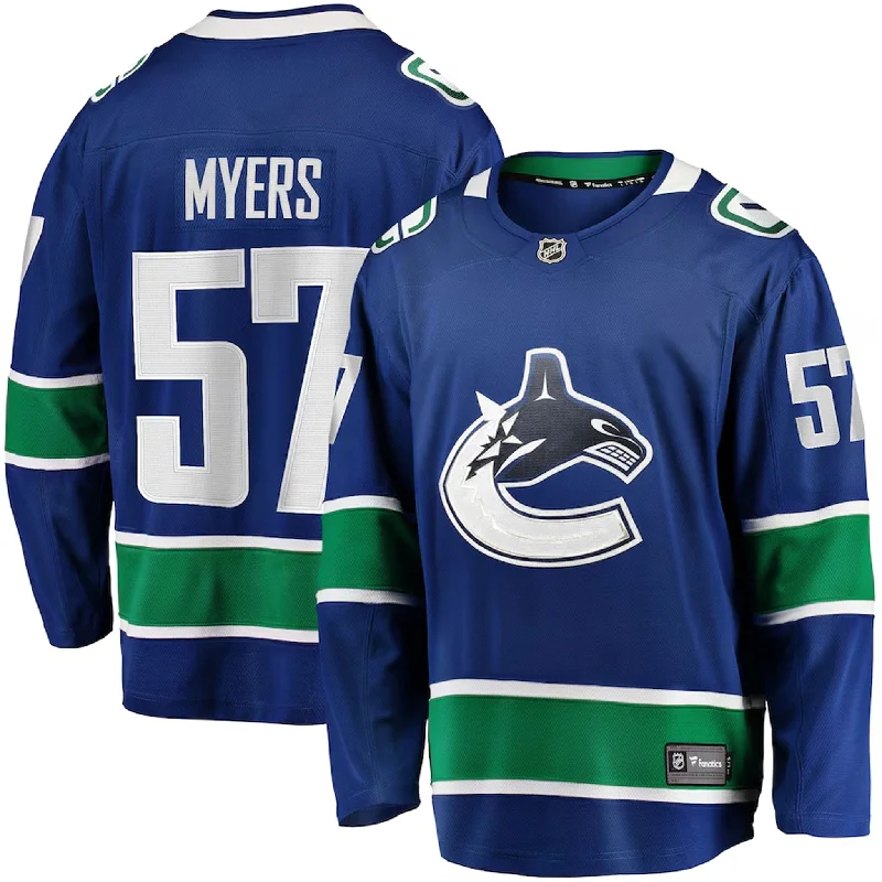 sock designs crew -  Fanatics Breakaway Senior Home Jersey - Vancouver Canucks - Tyler Myers