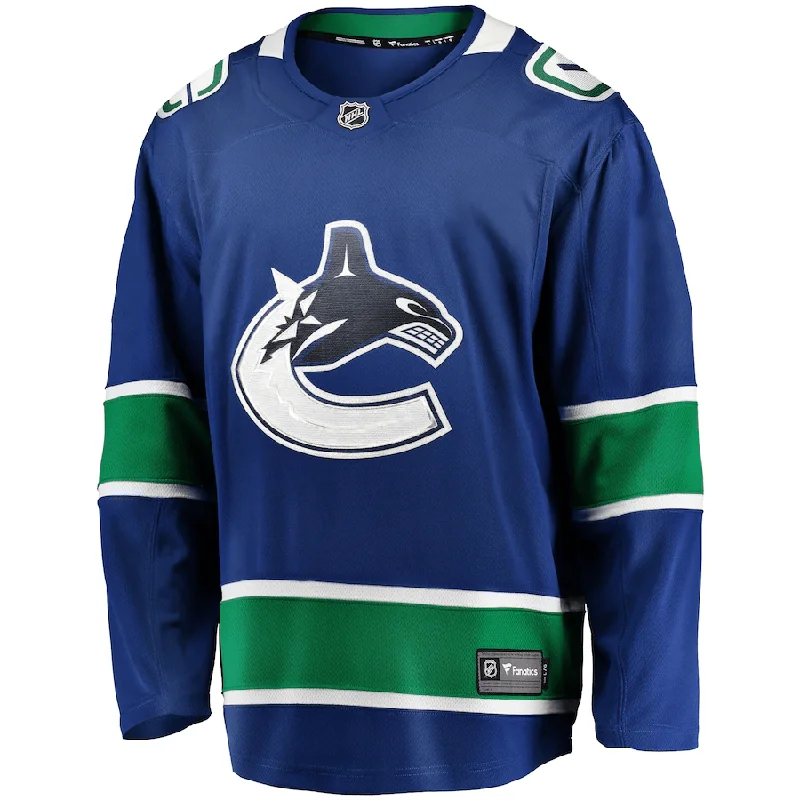 sock storage ankle -  Fanatics Breakaway Senior Home Jersey - Vancouver Canucks