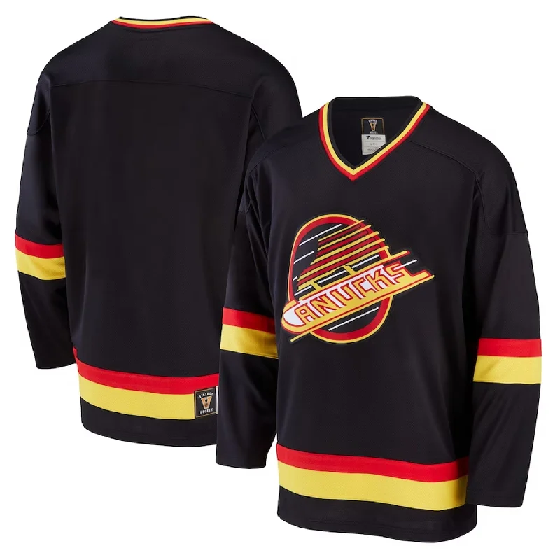 sock designs compression -  Fanatics Breakaway Senior Vintage Jersey - Vancouver Canucks Retro Skate