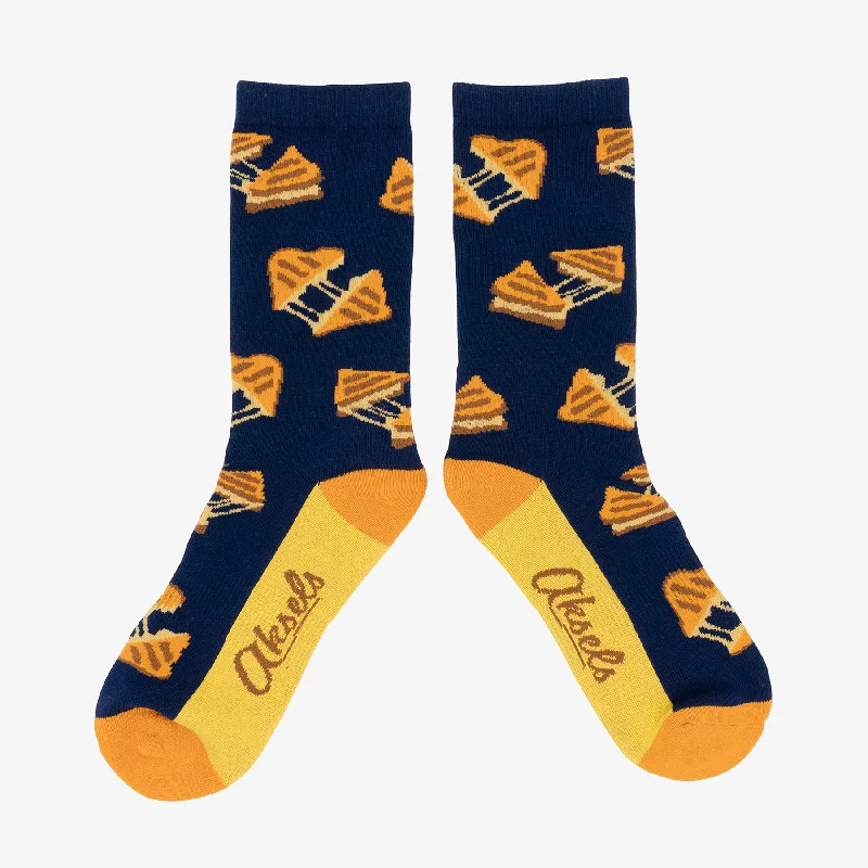 sock prices ankle -  Gooey Grilled Cheese Socks