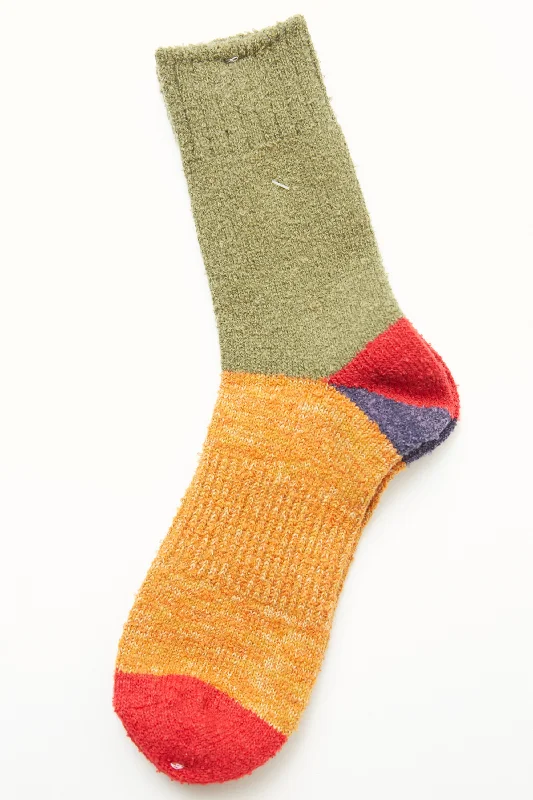 sock bundles compression -  Hope Hemp Wool Sock HSX-259 - Orange