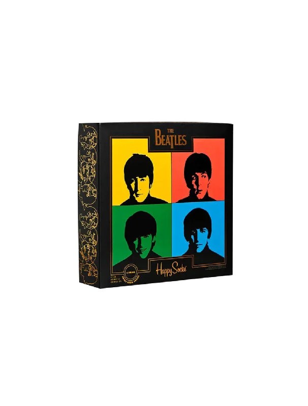 sock collections knee -  The Beatles 4-Pack Gift Set