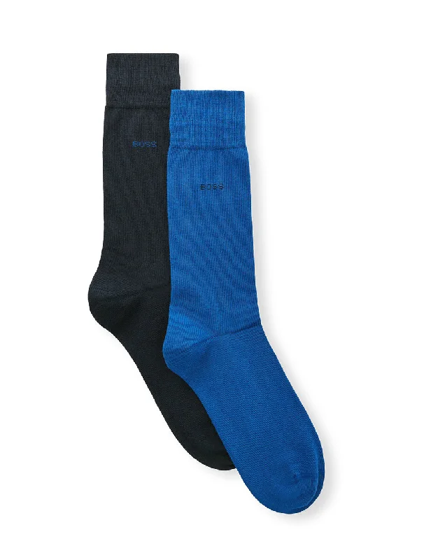 sock designs compression -  Business Sock Blue