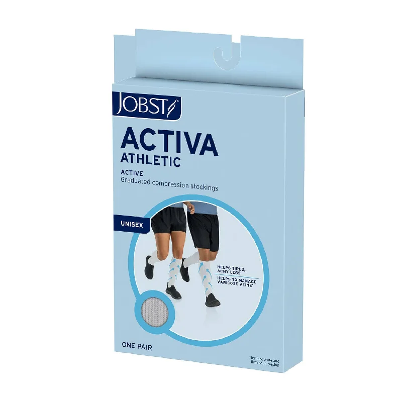 sock storage compression -  Jobst ACTIVA Athletic Compression Socks - 20-30 mmHg