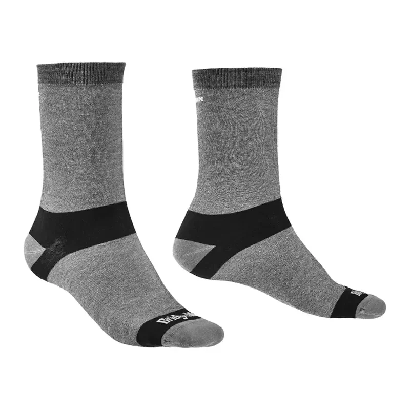 sock materials crew -  Coolmax Liner 2 Pack - Grey