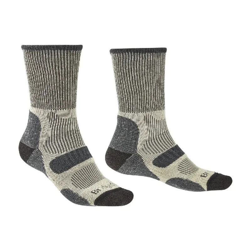 sock styles crew -  HIKE Lightweight Coolmax Comfort Boot - Charcoal