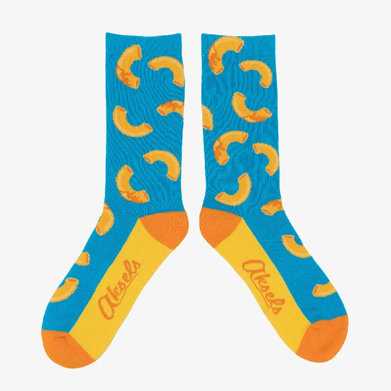 sock variety compression -  All Over Mac and Cheese Socks