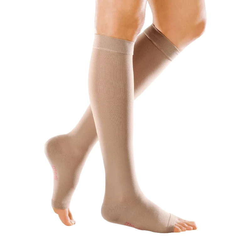 sock trends ankle -  Medi Forte Open Toe Knee Highs - 30-40 mmHg