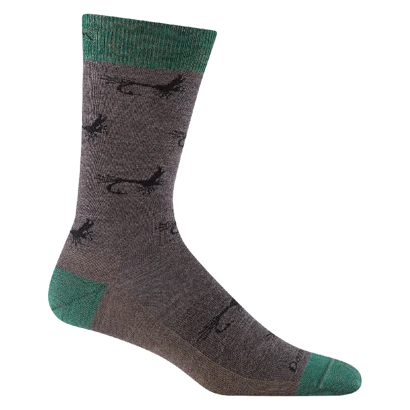 sock sets ankle -  Darn Tough Men's 1671 Mcfly Crew Lightweight Lifestyle Sock - Taupe