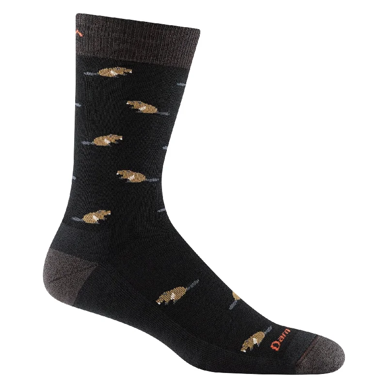 sock guarantee ankle -  Men's Sawtooth Crew Lightweight Lifestyle Sock - Black