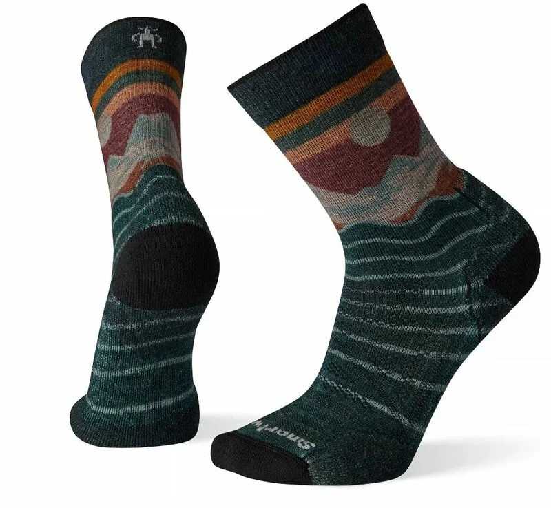 sock assortment crew -  Men's PhD® Outdoor Light Front Range Print Hiking Crew Socks