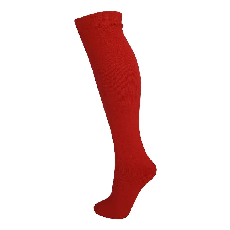 sock guarantee ankle -  18" Tube Ski Sock - Red