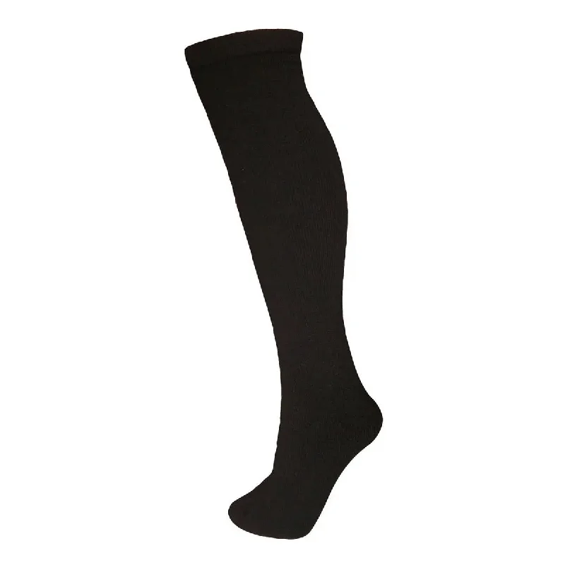 sock exchanges ankle -  14" Tube Ski Sock - Black