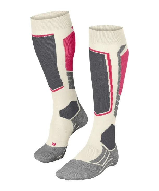 sock types knee -  SK2 Intermediate Ski Socks - Off White