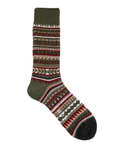 sock sets compression -  Chup SONORA EARTH(Wool) OLIVE