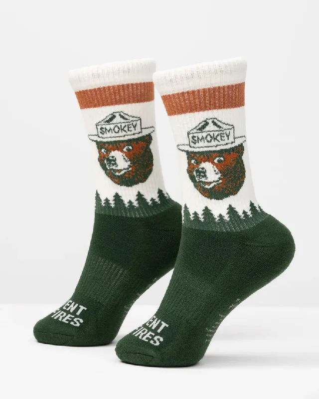 sock prices crew -  The Landmark Project - Prevent Wildfires Sock (Spruce)