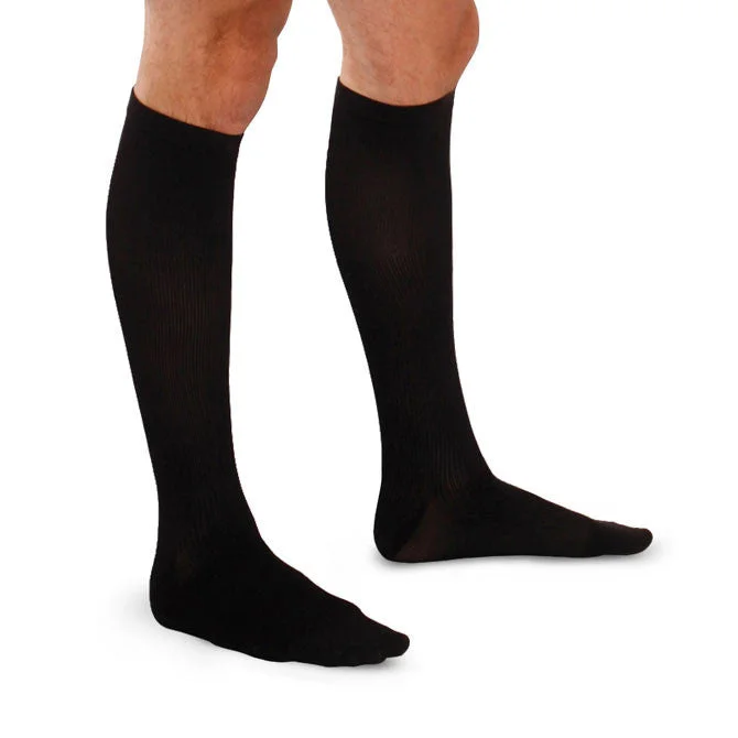 sock types ankle -  Therafirm Light Support Men's Knee High Trouser Socks - 10-15 mmHg