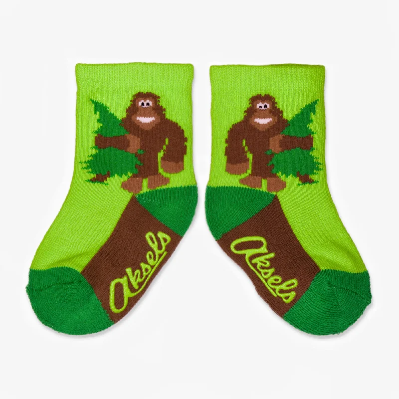 sock sales crew -  Toddler Bigfoot Tree Hugger Socks