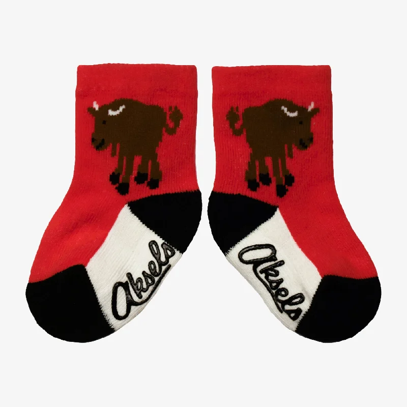 sock storage knee -  Toddler Merry Buffalo Socks