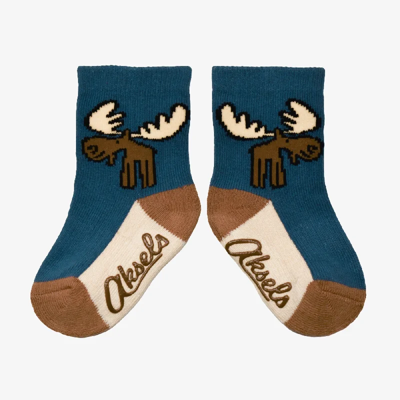 sock care knee -  Toddler Merry Moose Socks