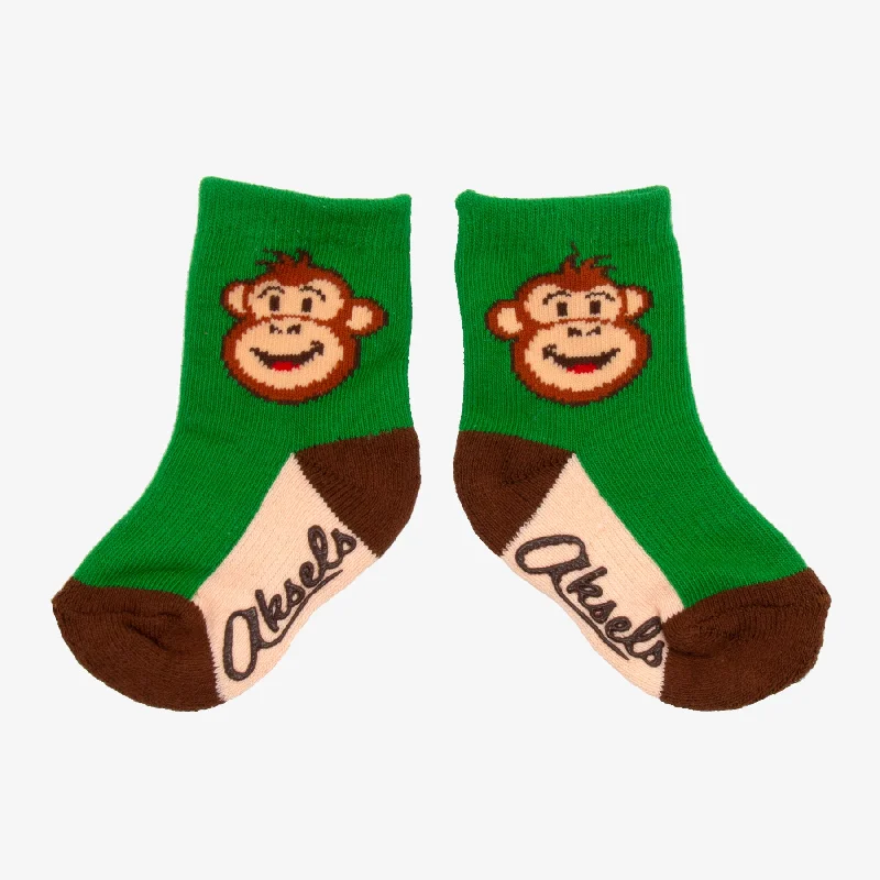 sock refunds crew -  Toddler Monkey Socks