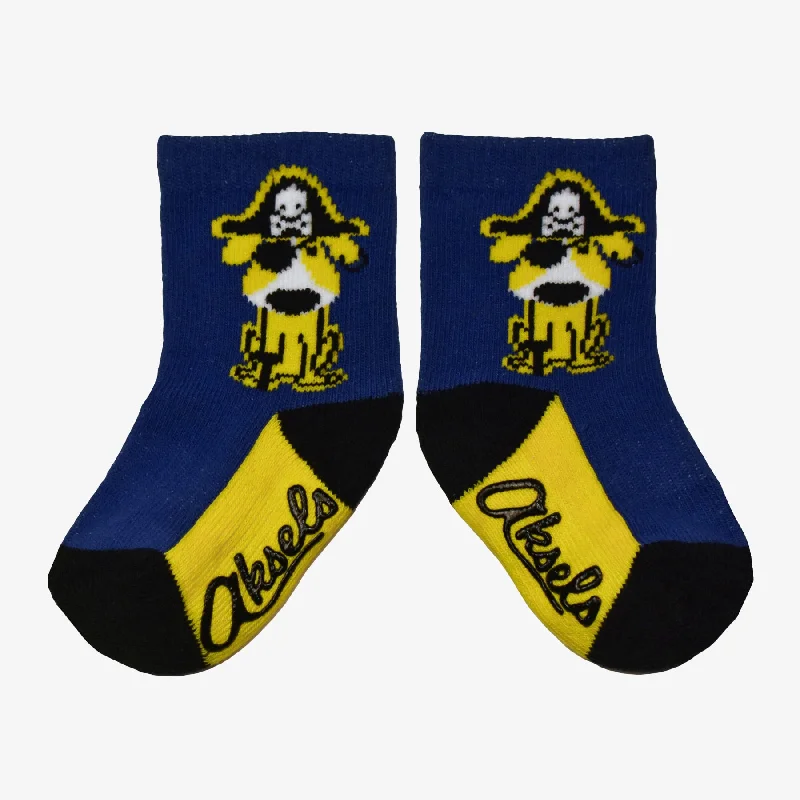 sock exchanges knee -  Toddler Pirate Pup Socks