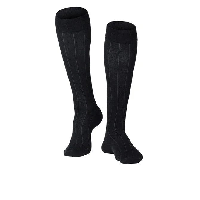 sock guarantee compression -  Touch Compression Men's Intelligent Rib Pattern Socks - 15-20 mmHg