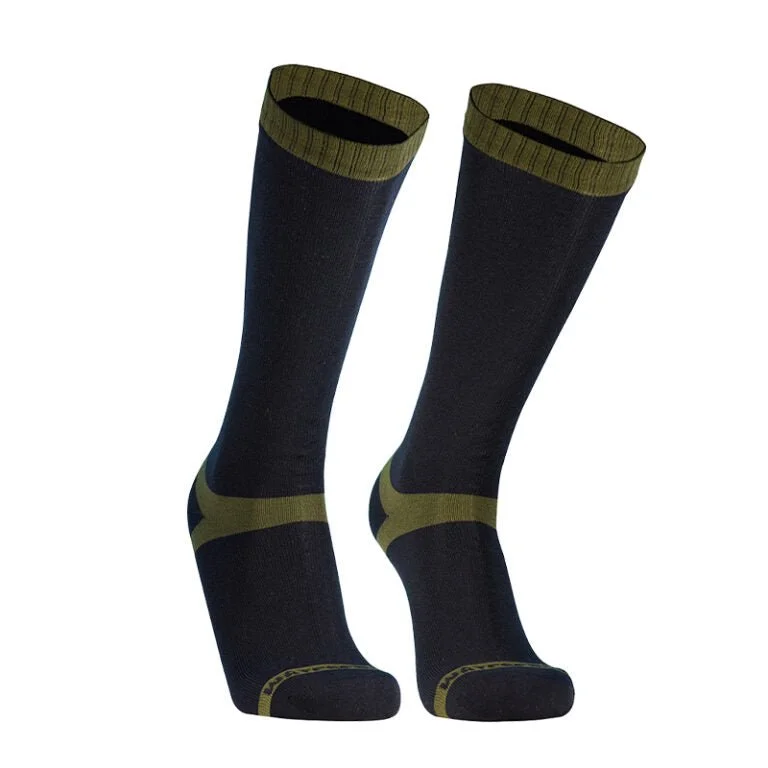 sock refunds ankle -  Waterproof Merino Trekking Socks - Olive Green