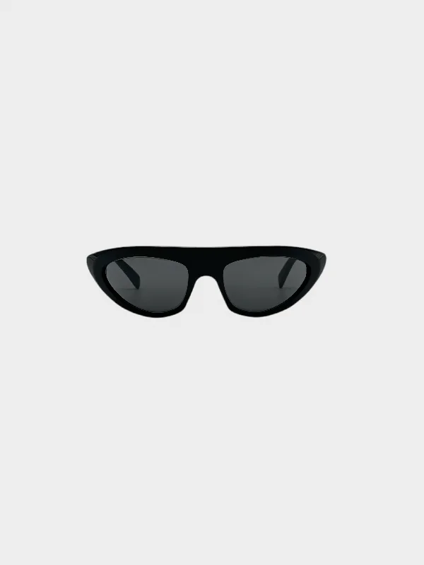 sunglasses for winter blasts -  Black Frame 48 Sunglasses