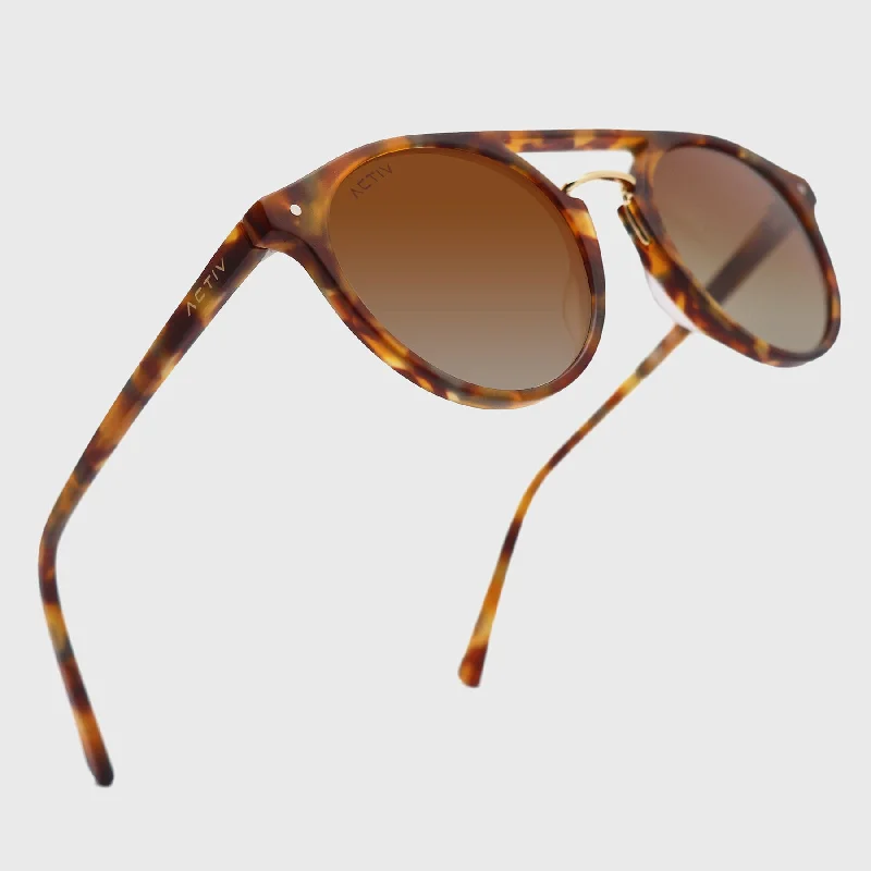 sunglasses for winter beats -  ACTIV - BMU Matte Tortoise & Gold