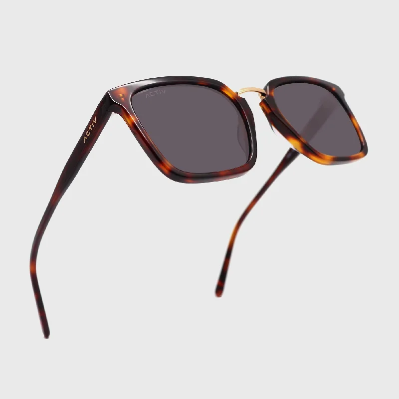 sunglasses for snowy crests -  ACTIV - DBS Gloss Tortoise & Gold