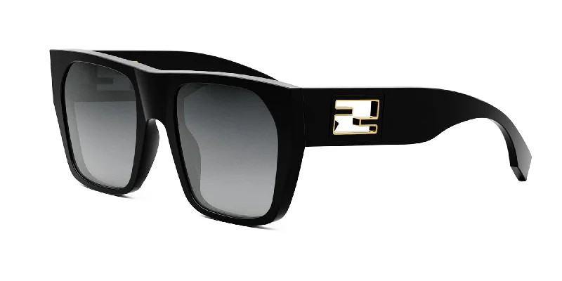 sunglasses with frosty summits -  Fendi Baguette FE40124I