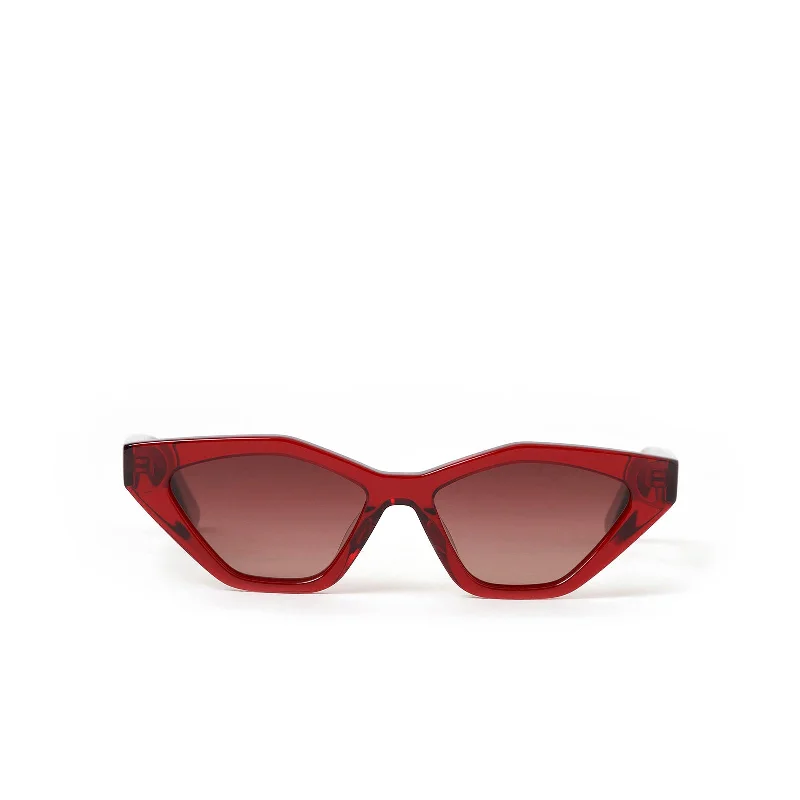 sunglasses with icy valleys -  Jagger Sunglasses - Cherry Red