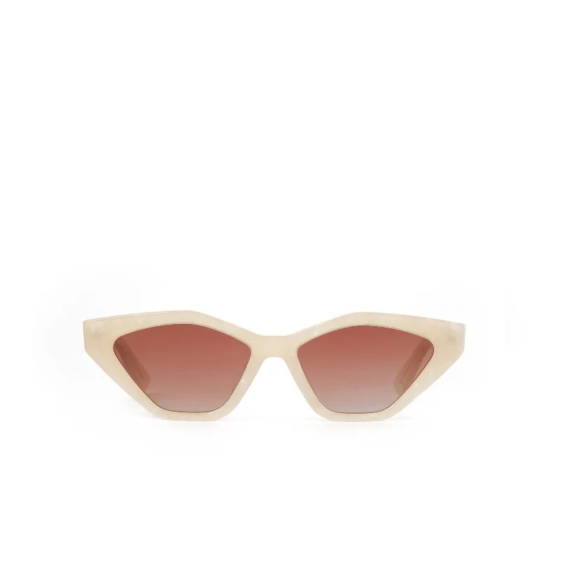 sunglasses with icy dips -  Jagger Sunglasses - Cream Marle