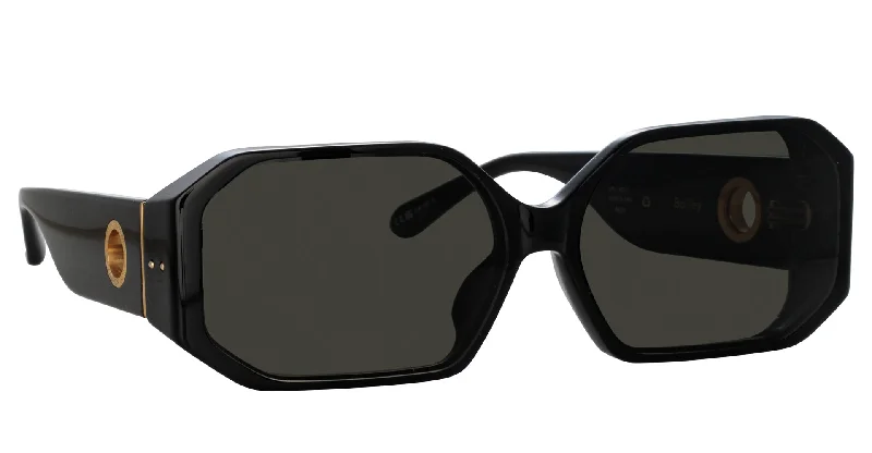 sunglasses for snowy palettes -  Linda Farrow Bailey LFL1427